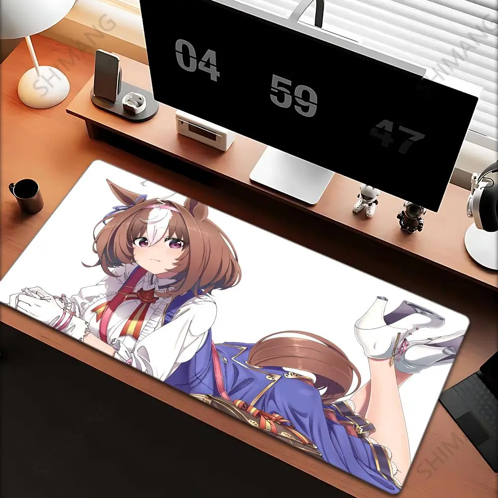 

1PC Umamusume Pretty Derby Game Mouse Mat Desk Mat With Pad Gaming Accessories Prime Gaming XXL Keyboard Pad Padding Mat