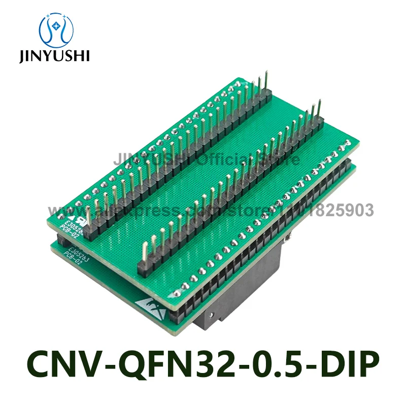 Opentop-バーンインソケット,テストソケット,ICプログラミングブロック,Enplasソケット,ベンチソケット,qfn32,dip,QFN-32, BT-0.5-02