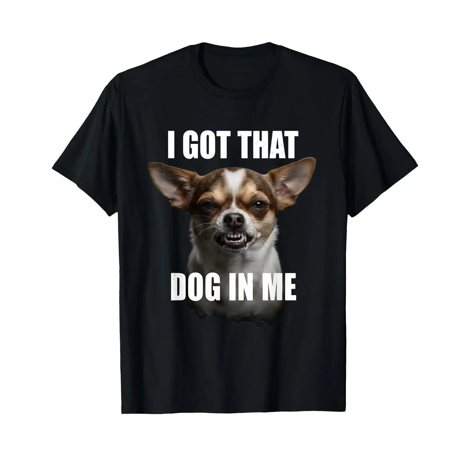 I Got That Dog In Me Meme Joke Saying Design Outfit Hot Dogs T Shirt vintage Washed homme Soft Breathable Unisex Stylish Casual