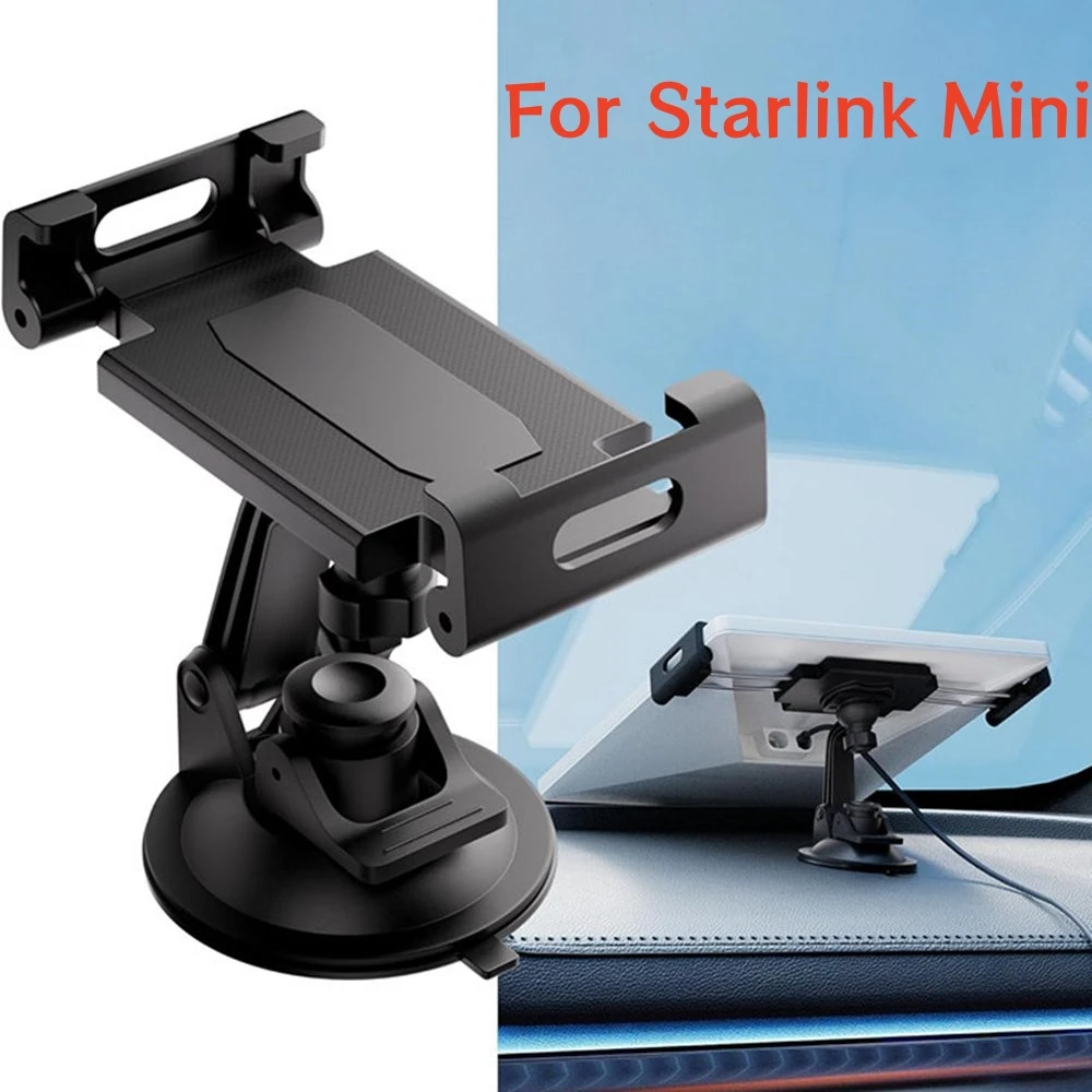 For Starlink Mini Universal Car Adjustable Suction Cup Holder Stand Adjustable For Starlink Mini Car-mounted Bracket Accessories