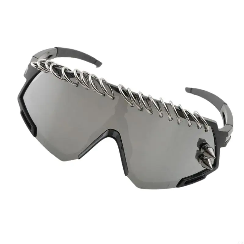 Streetwear Cycling Glasses Oversized Lens Enhancing Safety Comfortable Fit Fashion Eyeglasses For Sports Casual Wear Y166