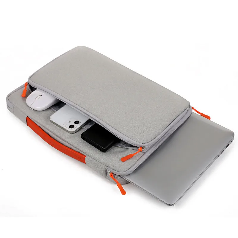 Sac à main solide pour ordinateur portable Apple Macbook Dell 13.3 15.4 15.6 pouces Huawei Pro Bali, étui de protection précieux intérieur, sacs pour femmes et hommes