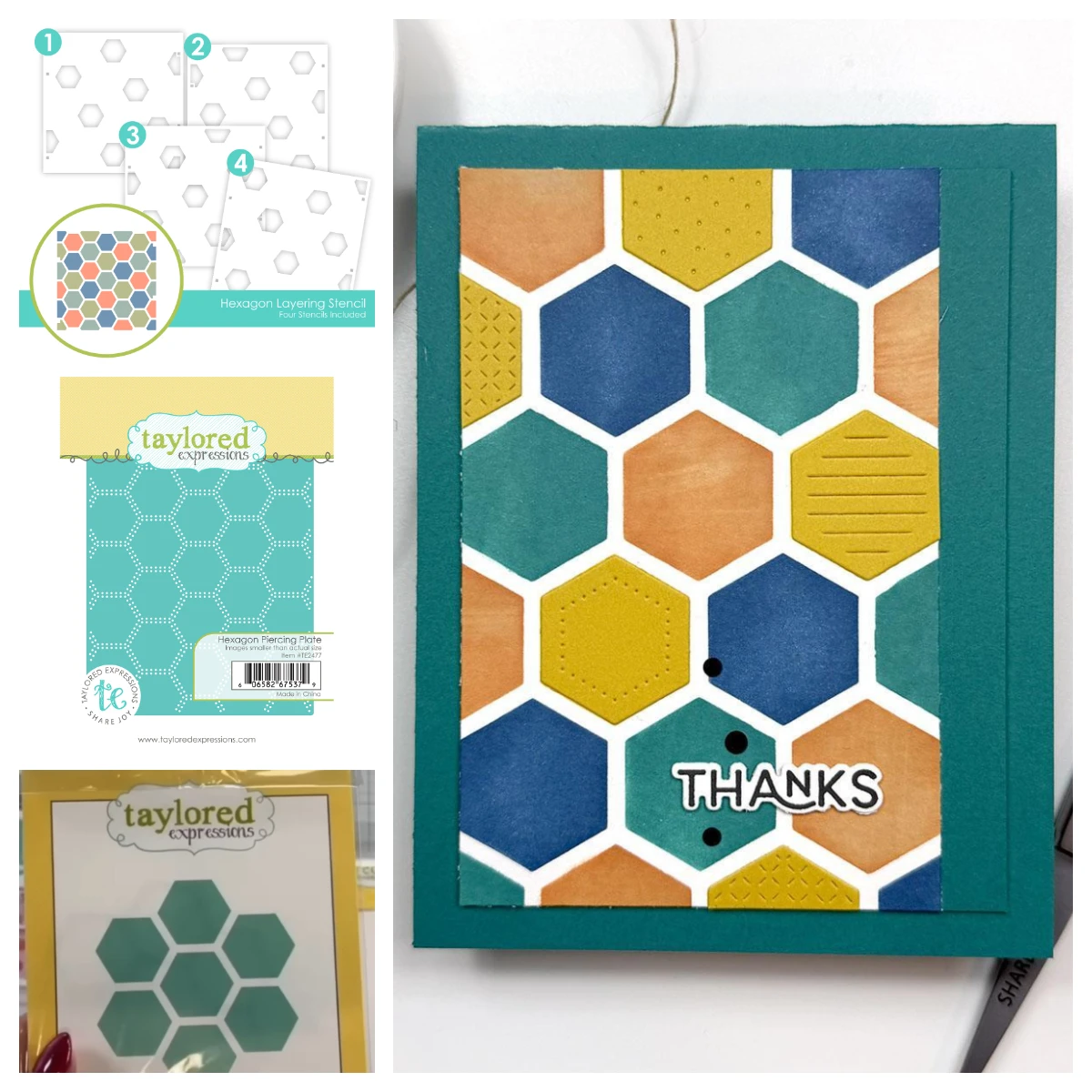 

Hexagon Dies Metal Cutting Dies Stamps Stencil For DIY Scrapbooking Diary Decoration Greeting card Embossing Template