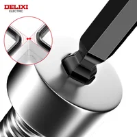 DELIXI ELECTRIC Allen Key Set，Allen Hex Wrench Screwdriver Set With Sleev Universal Torque Long Metric,for Motorcycles, Bicycles 3