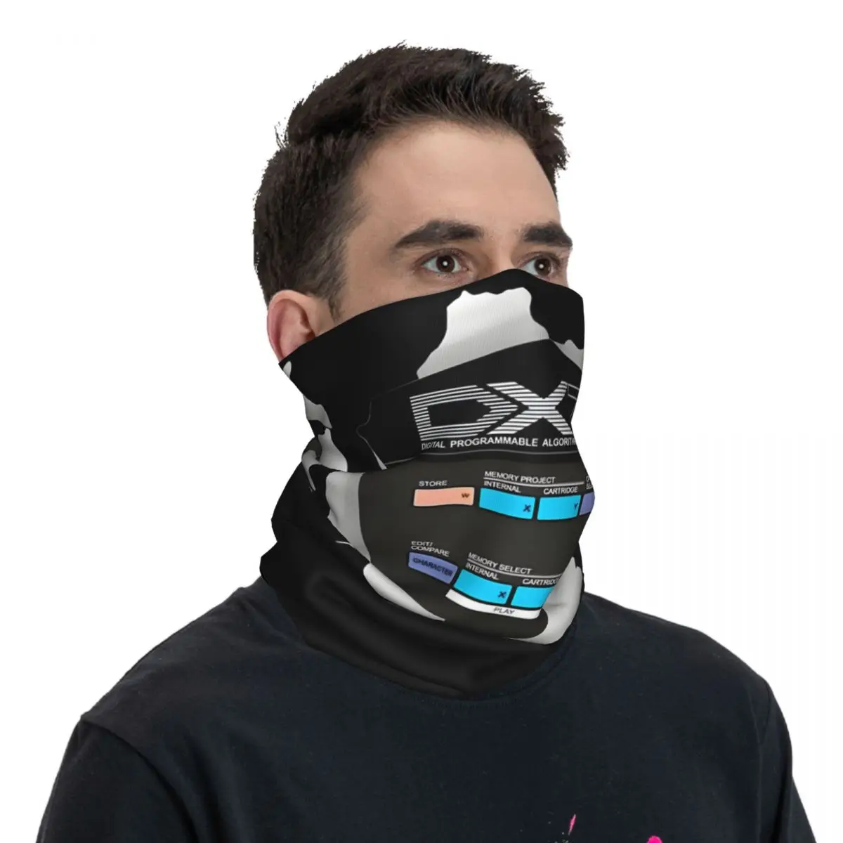 Opmerkelijke Motorcross Bandana Nek Cover Gedrukt Synthesizer Wrap Sjaal Bivakmuts Wandelen Unisex Volwassen Wasbaar