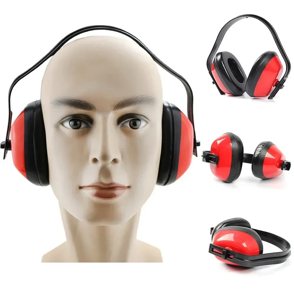 Soundproof Anti Noise Earmuffs Mute Headphones For Study Work Sleep Ear Protector With Foldable Adjustable Headband