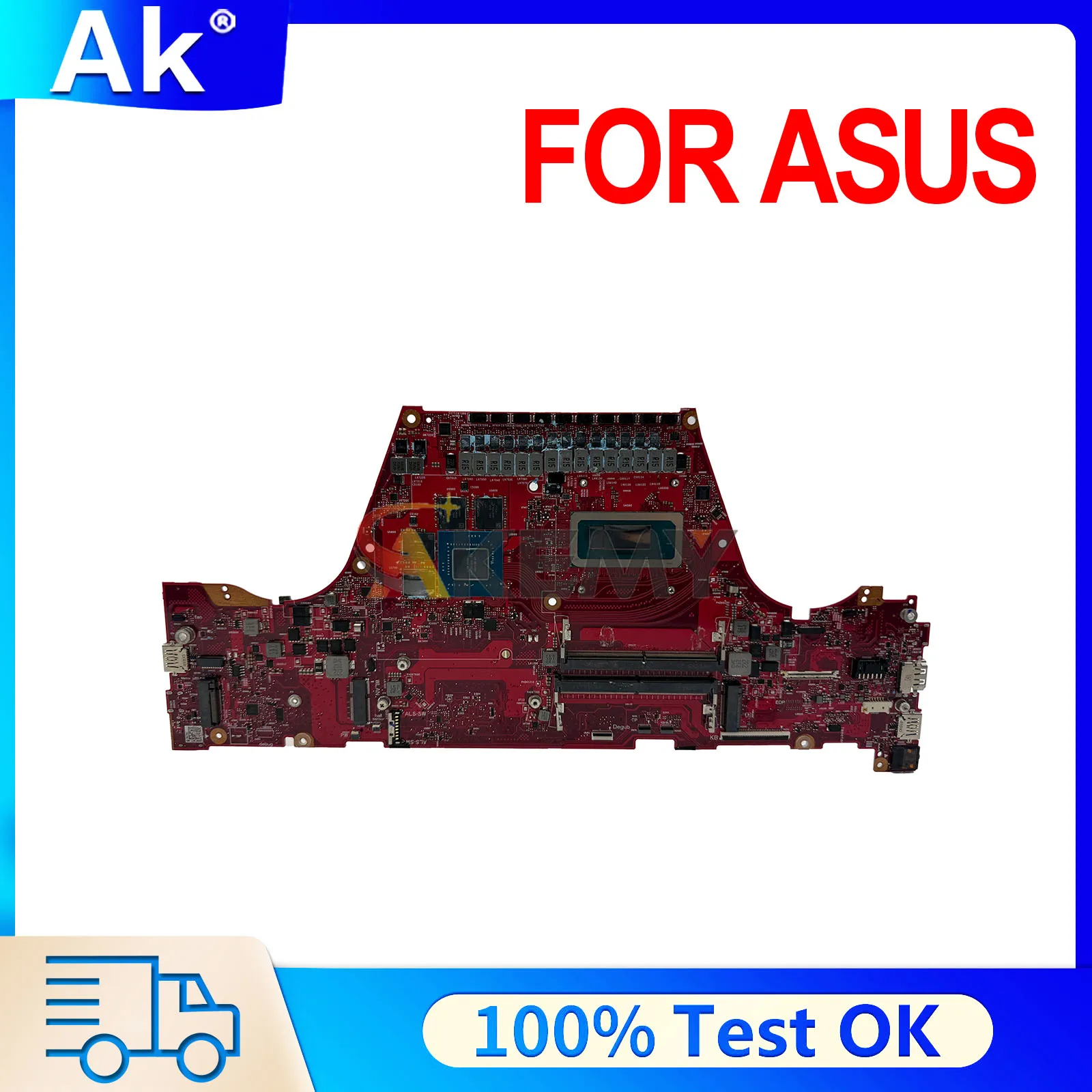 

GU604VI GU604VY Mainboard For ASUS ROG Zephyrus M16 Gaming GU6004VZ GU604V GU604 Laptop Motherboard i9-13900H RTX4070/V8G
