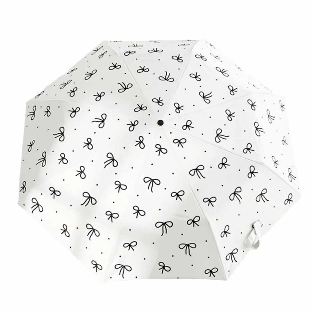 

Convenient UV Protection Mini Sun Umbrella UPF50 Waterproof Travel Rain Umbrella Lightweight INS Hand Operated Parasol Daily Use