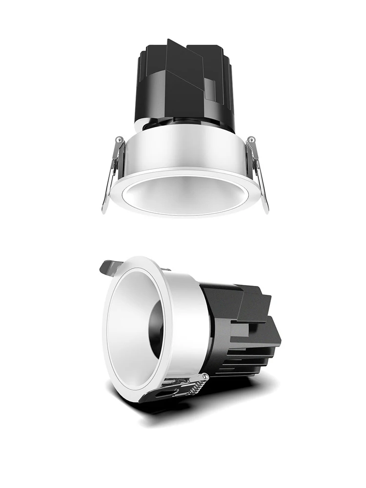 Recessed Ceiling Lamp Spotlight Aluminum COB Light 7W10W12W AC110V 220V Home Office Store Ra≥92 High-Grade Led Downlight