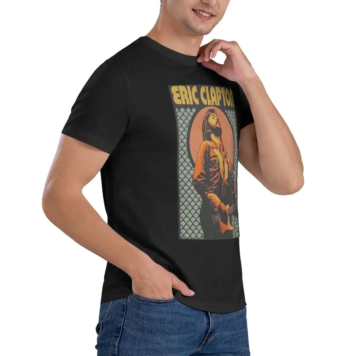 Eric Clapton Men's Classic Unisex Cotton T-Shirt for Men & Women, Classic Tee