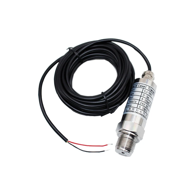 

24VDC Water Level Transmitter With Cable 1m 2m 3m 4m 5m 6m 7m 8m 9m 10m Liquid Level Sensor