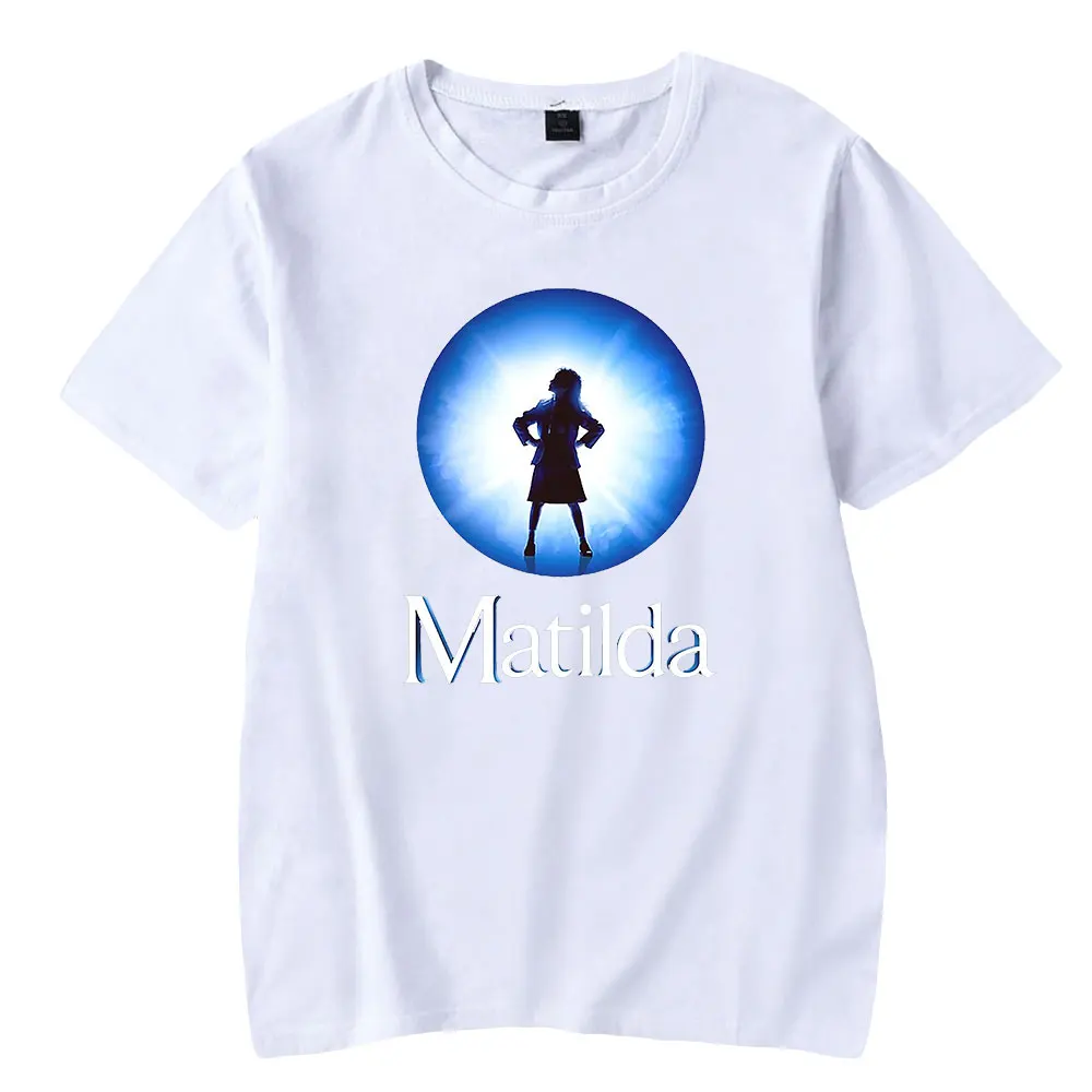 Roald Dahl's Matilda the Musical Movie T-shirt Crewneck Short Sleeve Tee Women Men's Tshirt Harajuku Streetwear Unisex Clothes