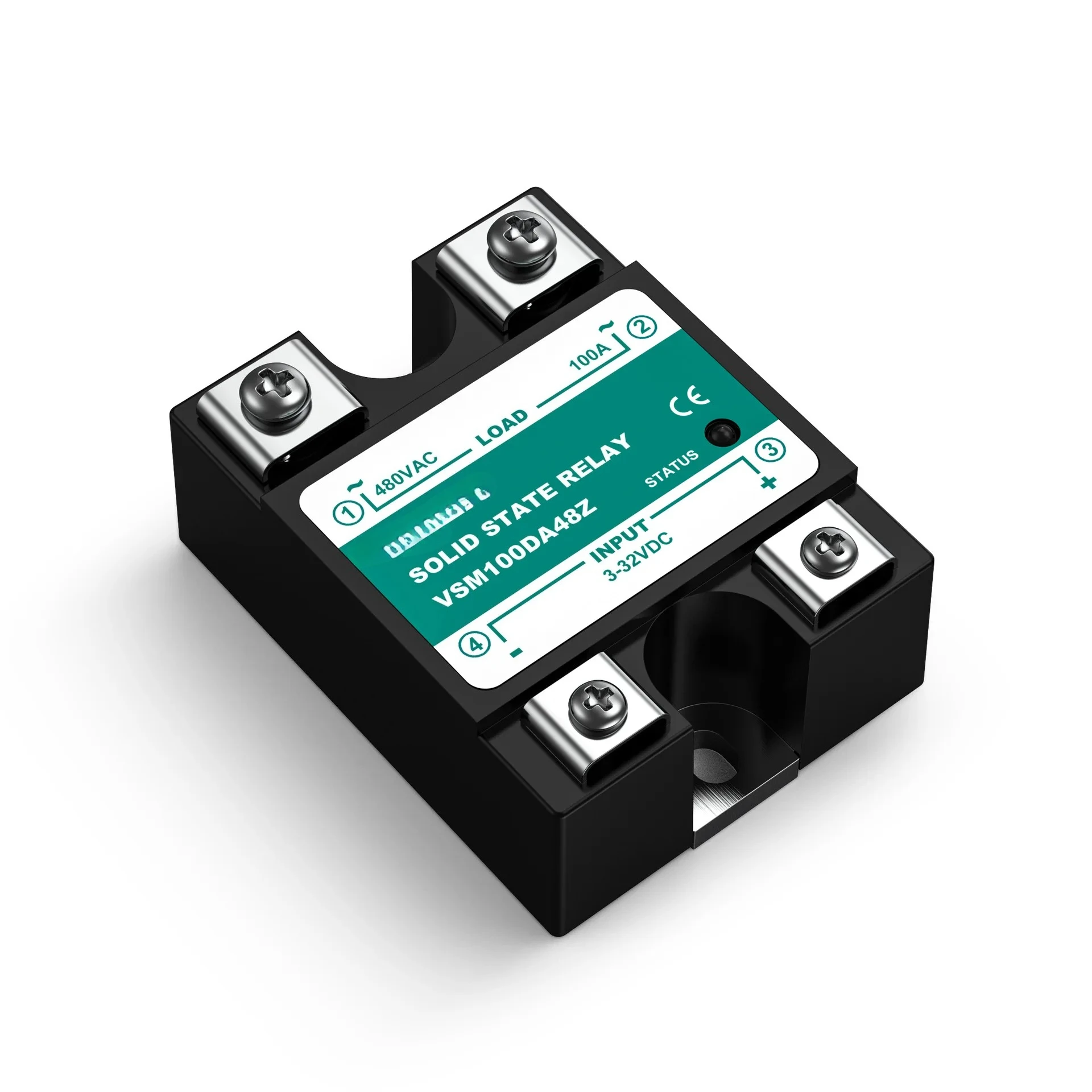 120A Solid State Relay DC Control AC Zhongxuan Relay Single Phase Solid State Relay SSR