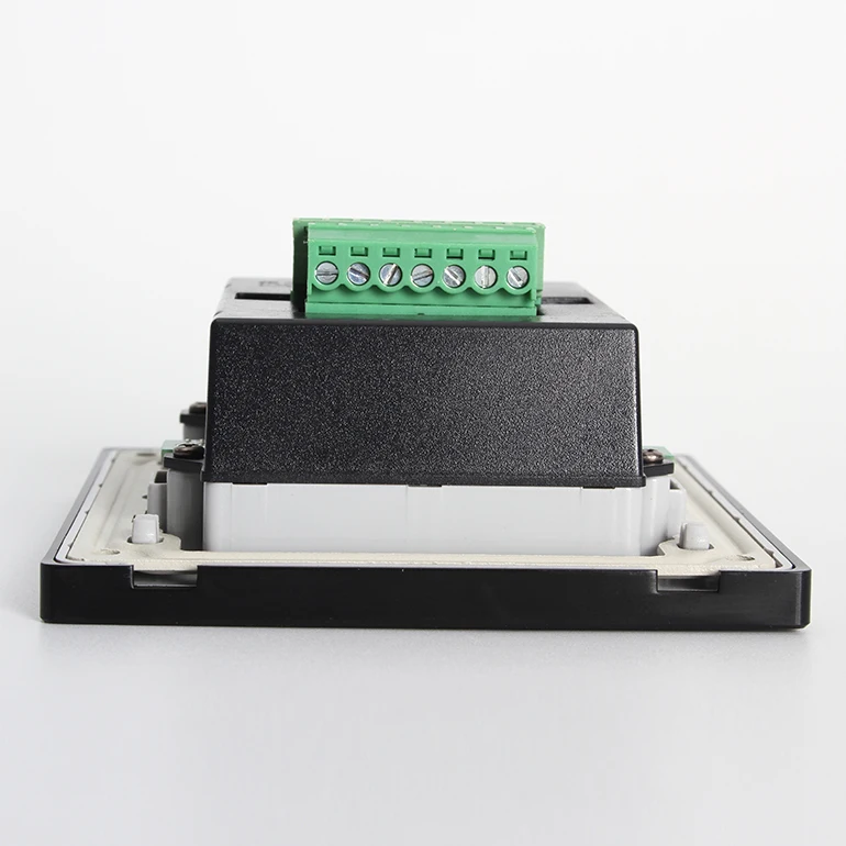 Imagem -06 - Contato Seco Soft Press Botão Interruptor Inteligente Gang Light Control com Cnc Inteiro Painel de Alumínio Escovado 524v dc