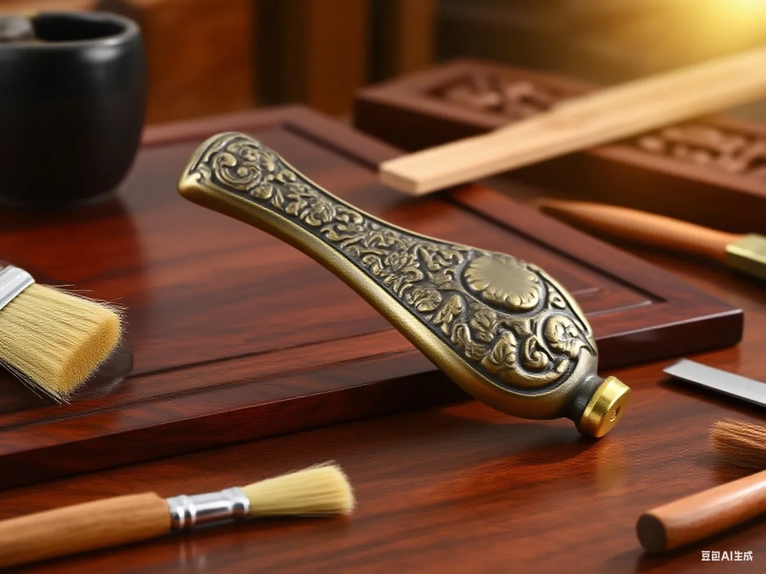 Vintage Bronze Drawer Door Knob Antique Cabinet Handle Enhance Furniture Aesthetic Secure And Convenient Installation