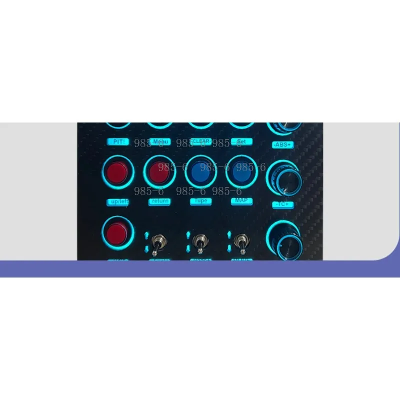RGB Dazzle Color Instrument Control Box, Racing Simulator Central Control Box