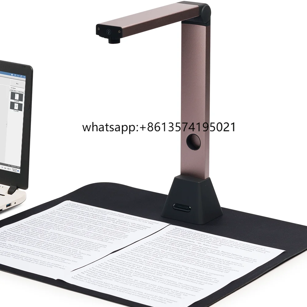 

Professional 13MP Foldable A3 Document Scanner with OCR High Speed for Office Commercial Use