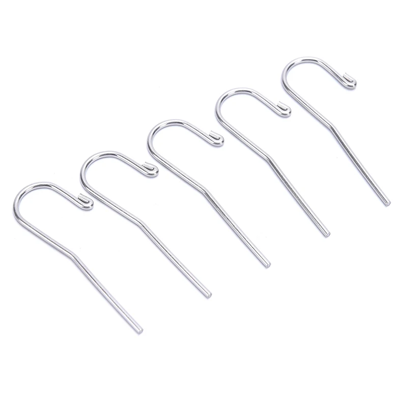 Crochet dentaire Jules en acier inoxydable, accessoires de mesure de canal radiculaire, crochet buccal, outil de localisation d'apex pour dentistes, 2mm, 5 pièces par paquet