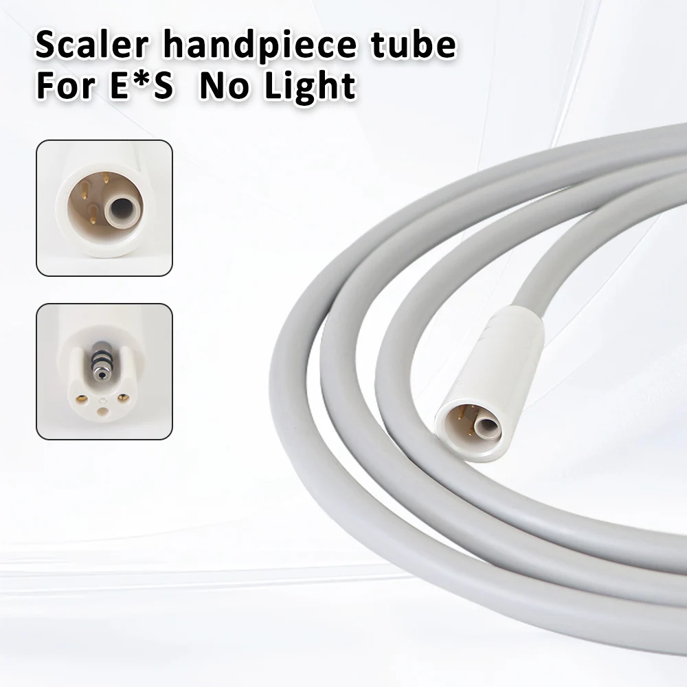 Dental Ultrasonic Scaler Handpiece Hose Tube Non LED Replacement Scaler Cable Tubing Compatible With E*S HW-3H Scaler Handpiece