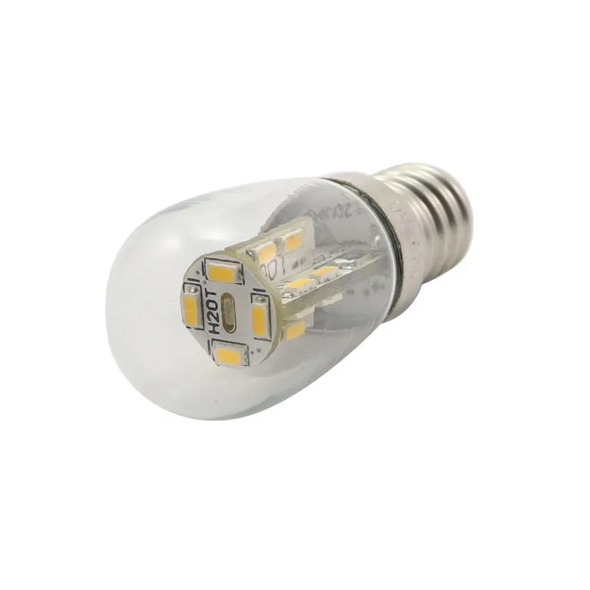 Lâmpada LED de poupança de energia para vela, branco quente filamento luz, lâmpada de 360 graus, design, e12, 12v, 24v, 220v, 110v, 2w, pacote de 5