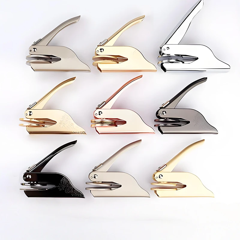 

Embosser Stamps DIY Personalized Wedding Seals Embossing Stamps Birthday Name Private Envelope Party Invitation LOGO Customized