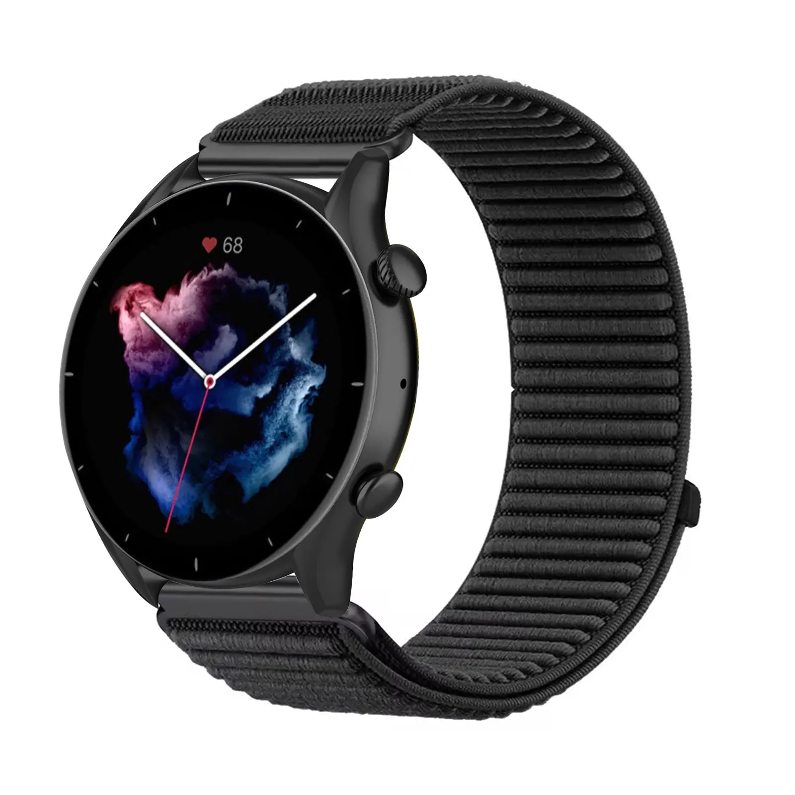 

Нейлоновые ленты для Amazfit GTR 4/GTR 3 Pro/GTR 3/GTR 2/GTR 2E, эластичный мягкий нейлоновый ремешок на липучке