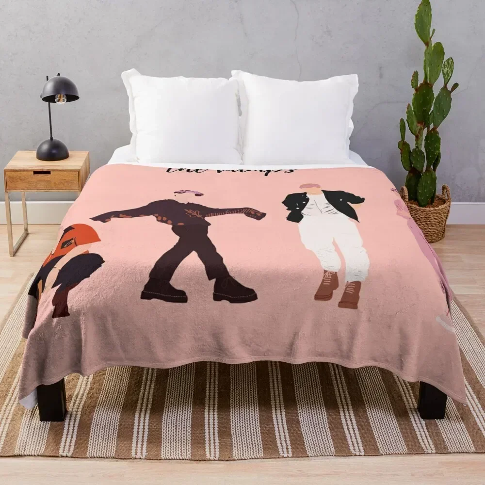 

The Vamps - Cherry Blossom era Throw Blanket Flannel Fleece Soft Warm Throw Blanket