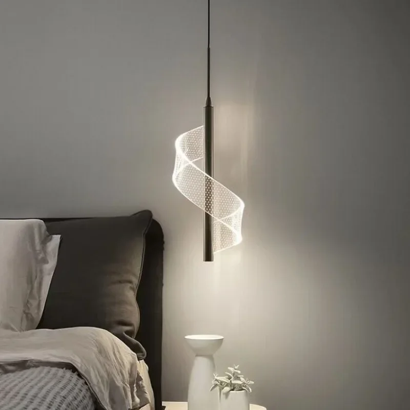 Lampe LED Suspendue au Design Nordique Moderne et Créatif, Luminaire Décoratif d'Nik, Idéal pour un Couloir, un Salon, une Salle à Manger ou un Couloir