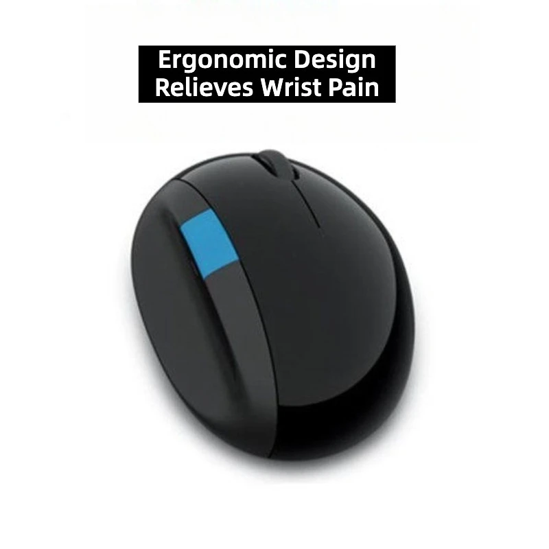 `Wireless Ergonomic Mouse For Microsoft Sculpt Blue‑Track`