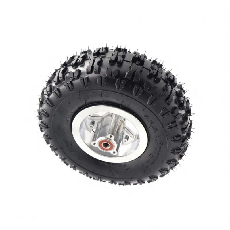 

4.10/3.50-4 410/350-4 4.10-4 Tires Wheels 4-inch Wheels Wheels Suitable for 49cc Mini Four Wheel Off Road Motorcycle Accessories
