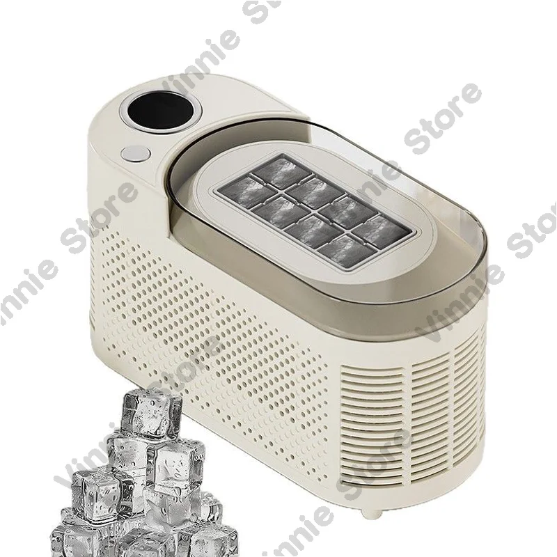 

Electric portable mini refrigerator ice maker automatic summer outdoor car home