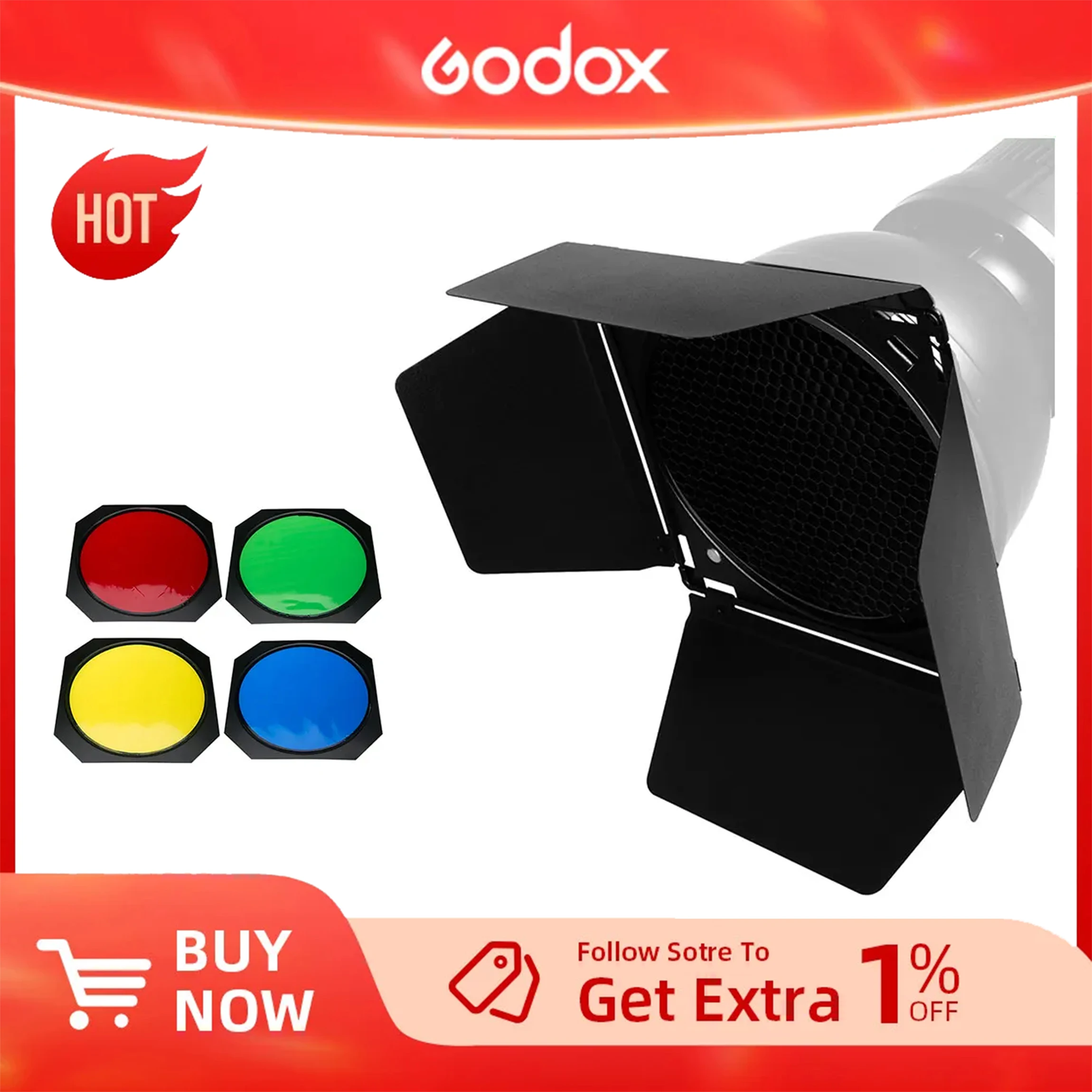 Godox BD-04 Barn Do…