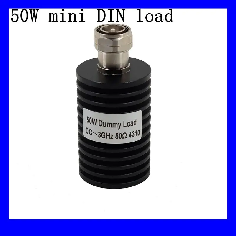 

DC-3G / 4GHz 50W Mini DIN RF 50ohm RF 4.3-10 Connectors Dummy Load