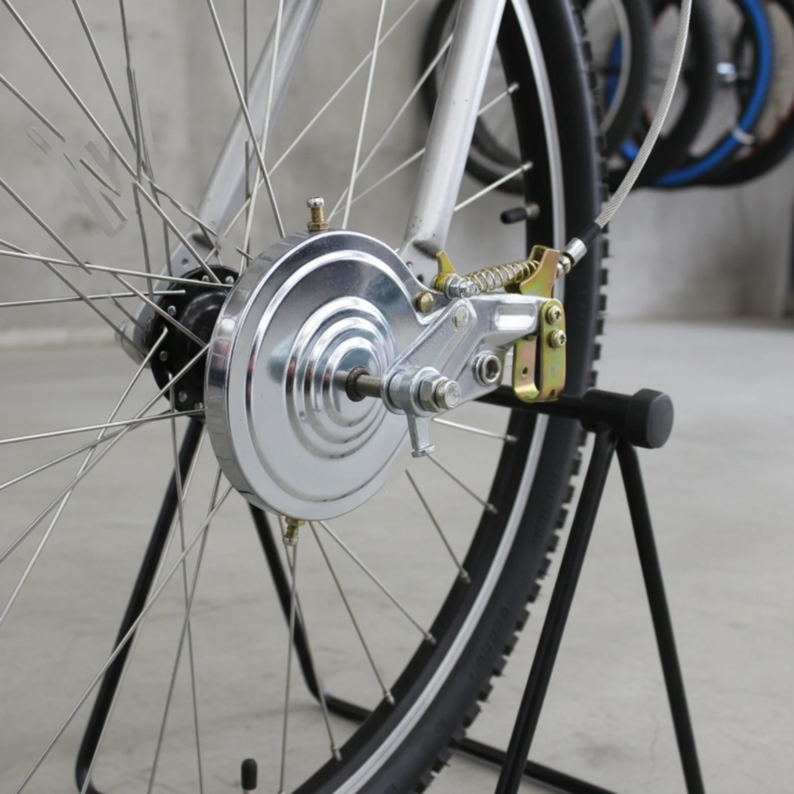 Cycle Drum Brake Wear Resistant Rear Axle Brake Cycling Hardware Quiet Ride Low-Friction