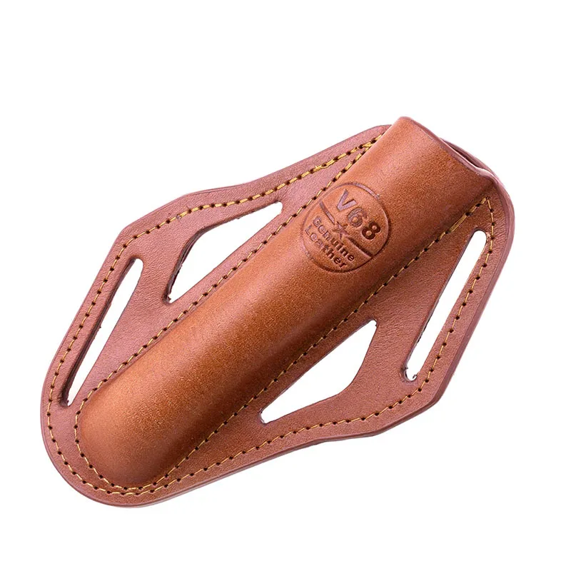 Nextorch V68 Genuine Leather Baton Holder, for NEX Quicker Series, Compatible with Belt Up to 50mm Wide