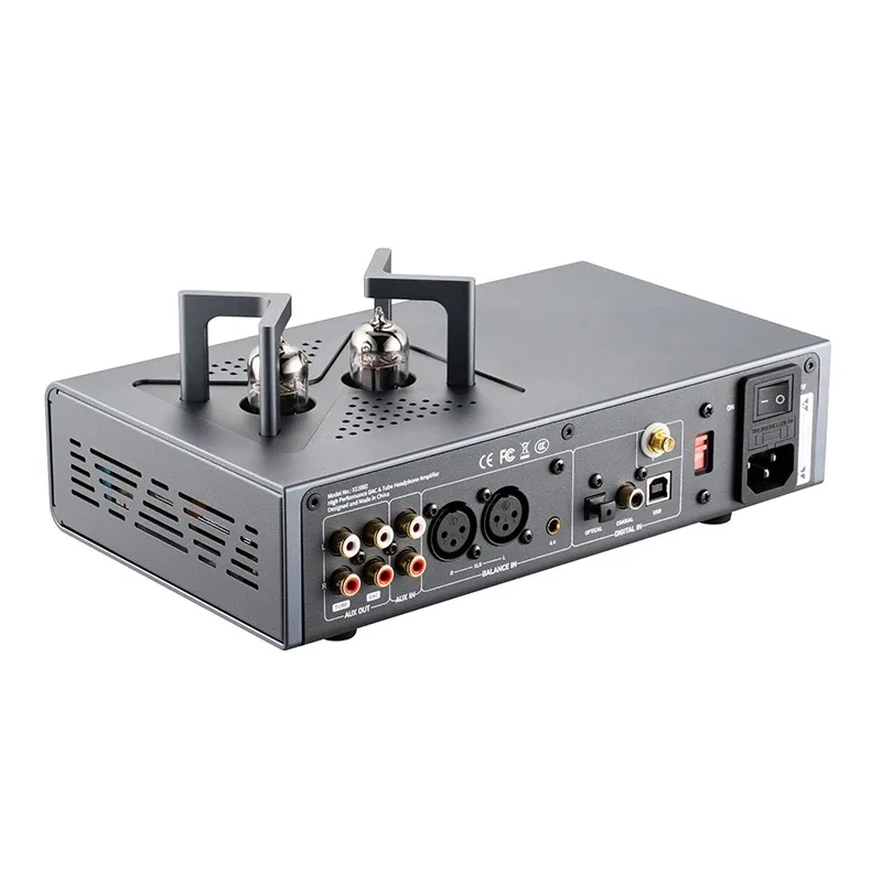 Tube Balance Headphone Amplifier ES9038Q2M*2 USB DSD256 32Bit/384kHz TA22 HD Bluetooth DAC Amp