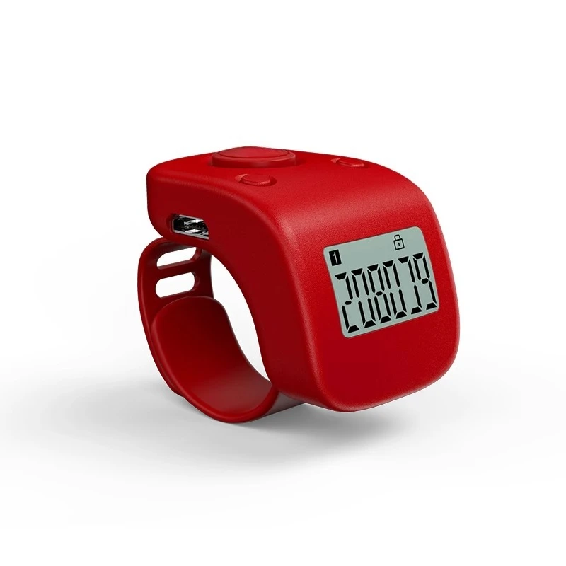 

Счетчик светящийся визуальный ручной пресс кольцо зарядка цифровой дисплей канал памяти электронный водонепроницаемый