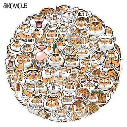 10/30/50/100PCS Cartoon Tiger Stickers Cute Anime Animals DIY Toys Luggage Laptop Skateboard Pegatinas Decal Graffiti Sticker F5