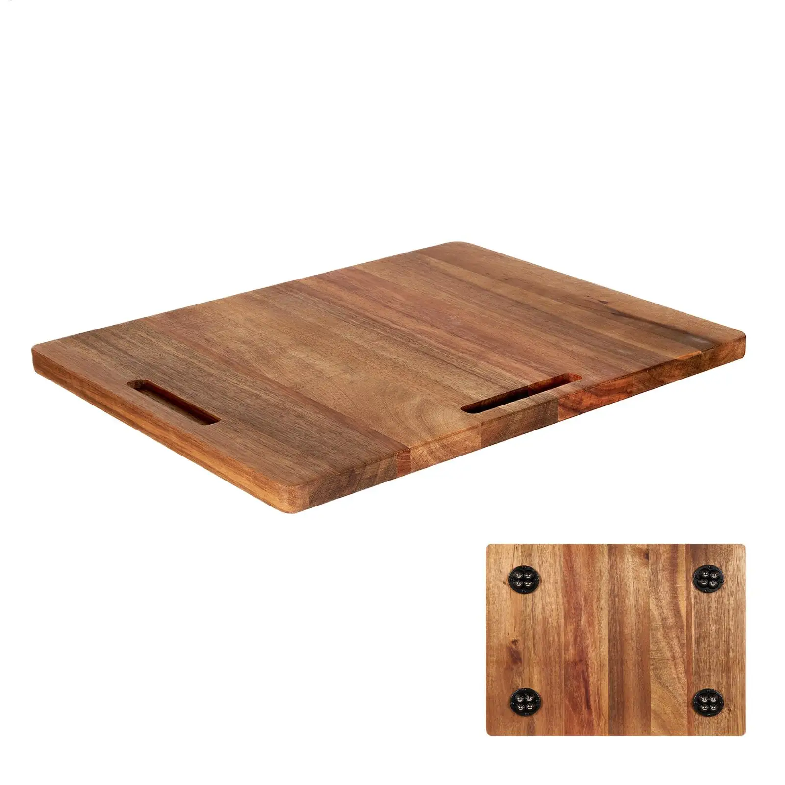 Rolling Tray Wood 360 Degree Rolling Sliding Move Mat Countertop Appliance Slider for Home Household Counter Cabinet Bar Corner
