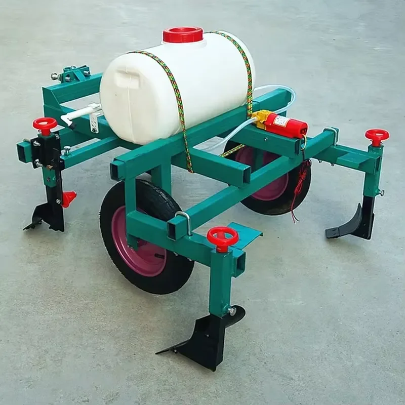 Factory Direct Sale Cheap Tractor Drive Pesticide Spray and Plastic Film Mulching Machine