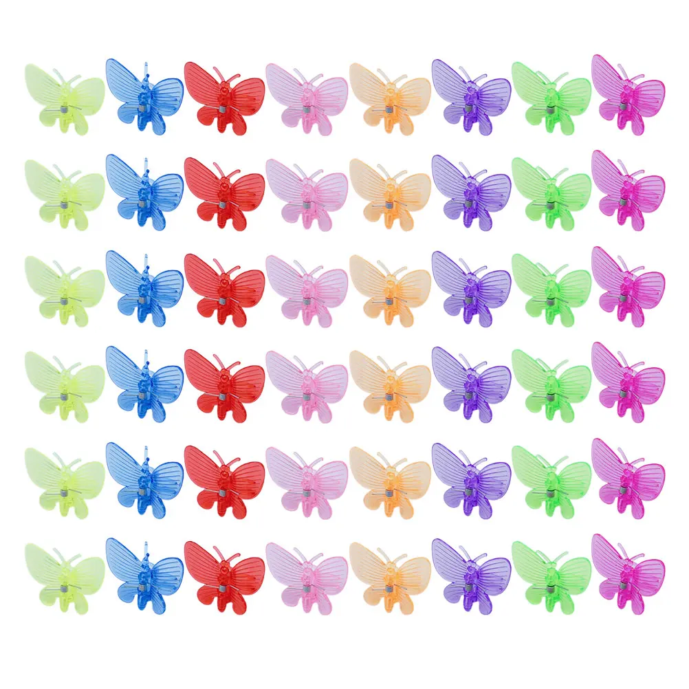 

Orchid Clip Butterfly Clips Plant Grape Stem Vine Garden Clear for Vegetable Plants