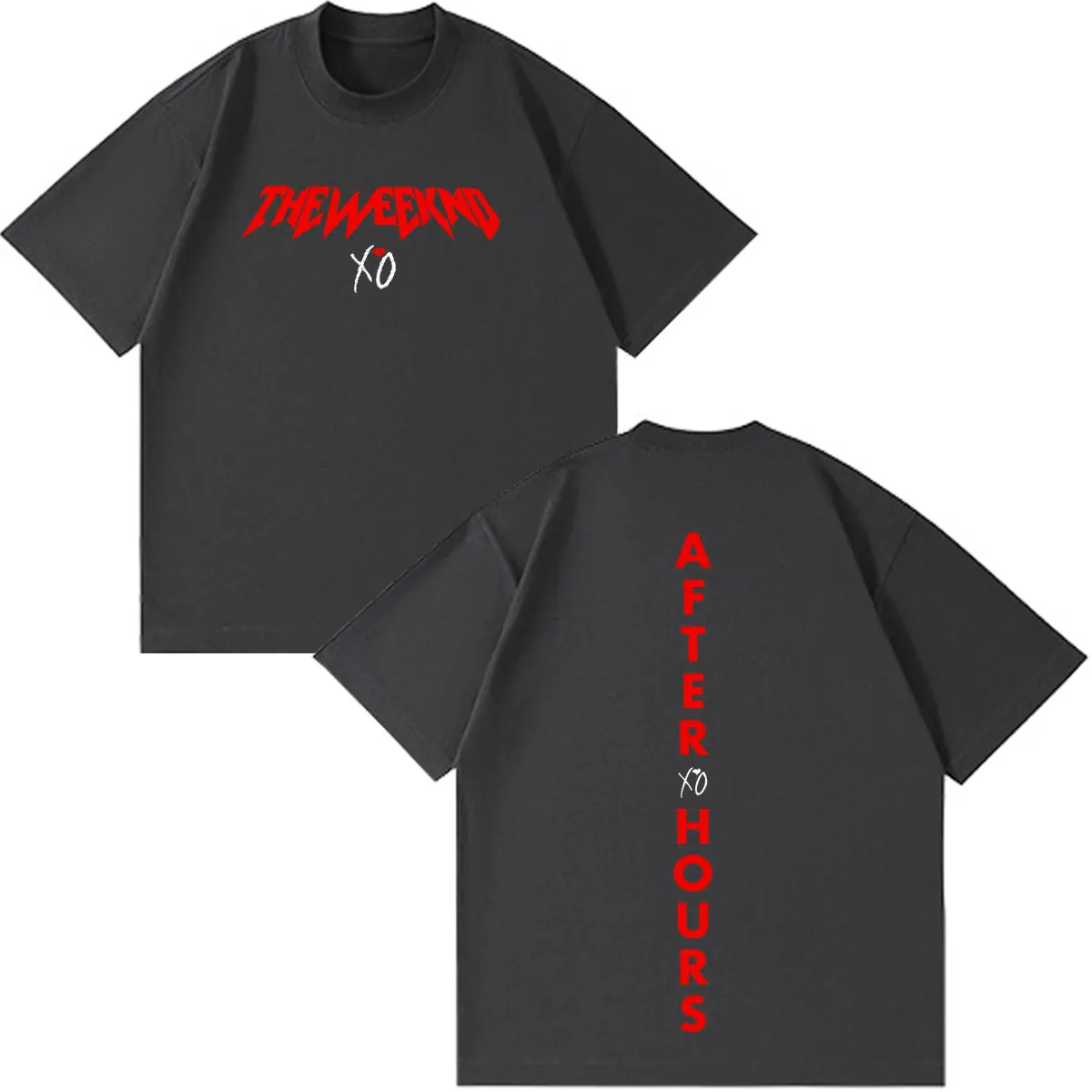 The Weeknd After Hours Til Dawn Tour 2026 Print T-Shirts Men's Women Aesthetic Trend T Shirt Short Sleeve Casual Cotton T-shirts