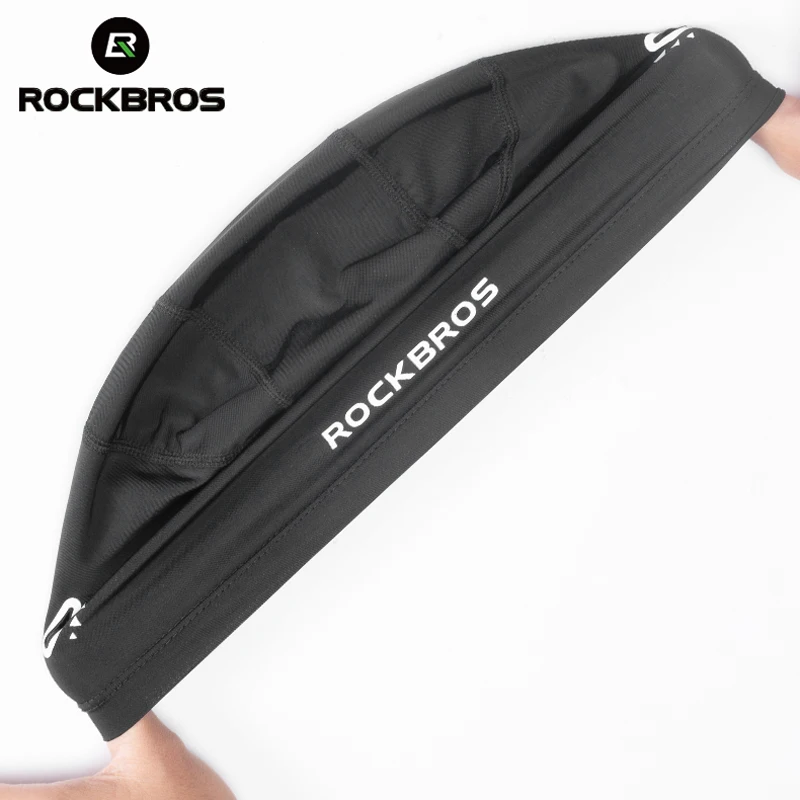 ROCKBROS Cycling Cap Balaklava With Glasses Holes Anti-uv High Elasticity Breathable Reflective Bandana Cycling Hat Accessory