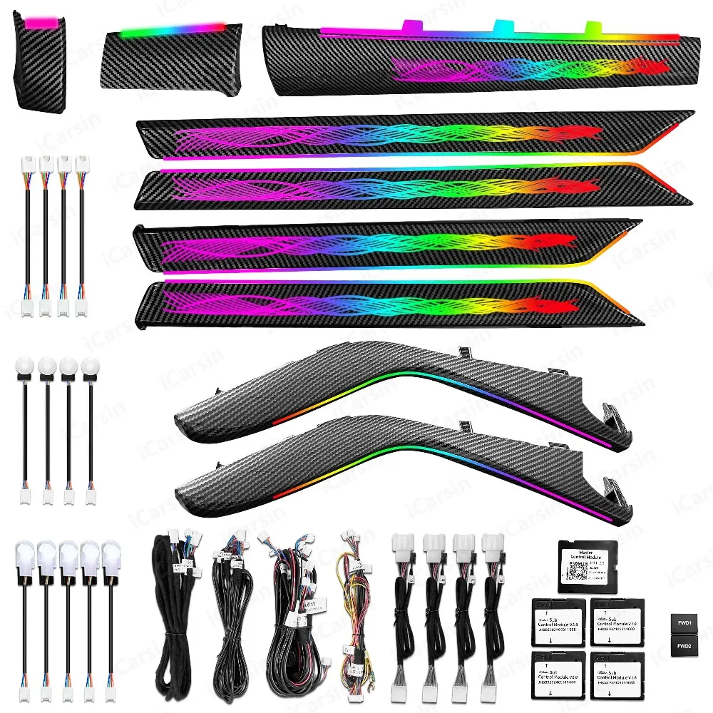 

Upgrade Symphony Led Car Interior Ambient Light for Honda Civic Tenth-generation 2016-2021 Atmosphere Strip Accessories