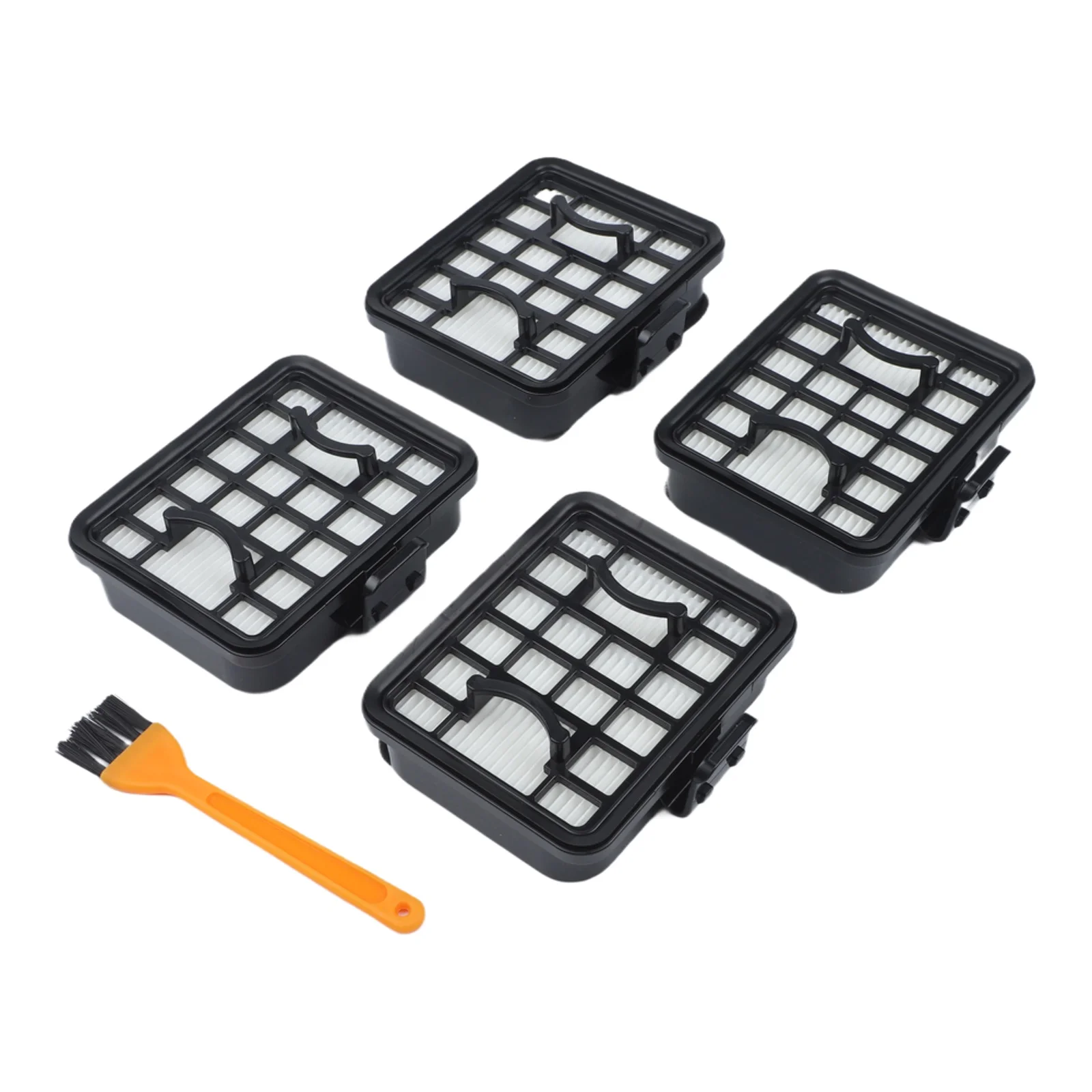 4 Piece Filter Replacement for Bosch GAS 18V 1 Cordless Vacuum Cleaner Compatible Part Numbers 1600A011RL 1600A017AC