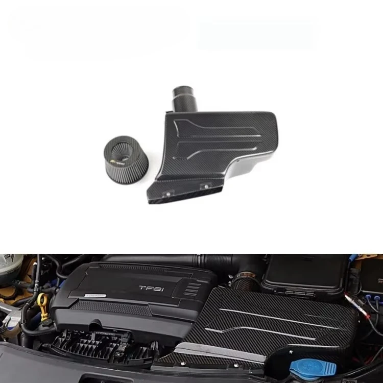 

Hot Selling forAudi Q3 2.0T Dry Carbon Fiber High-performance Intake Filter Intake System Kit