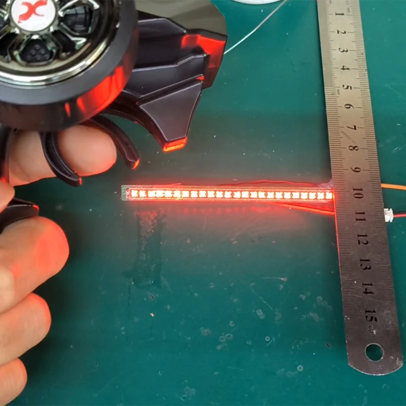 

RC Remote Control Vehicle Linkage Dynamic Light Flowing Tail Light 5 Cm Light Strip Adding A Connected Control Module DIY Parts