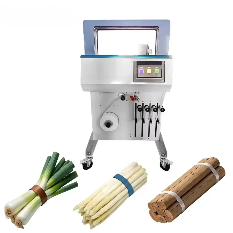 Fully Automatic High-Speed Electric Strapping Machine 220V Easy Operate for Food Beverage Carton Bundling Packaging