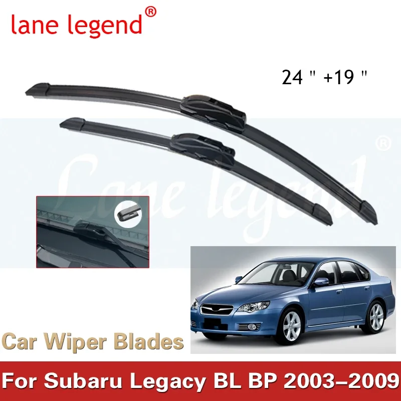 for Subaru Legacy BL BP 2003 2004 2005 2006 2007 2008 2009 Car Wiper Blade Front Windscreen Windshield Car Styling Accessories