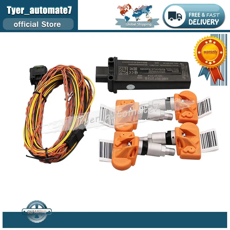System monitorowania czujnika ciśnienia w oponach TPMS 4M 0907273 B 5Q 0907275 F Dla AUDI A3 A4 B9 Q2L Q3L A5 A6 A7 A8 Q7 Q8 Q5L 2018-2022